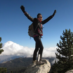 Donna climbs to the peak of Mt. San Jacinto in Palm Springs!